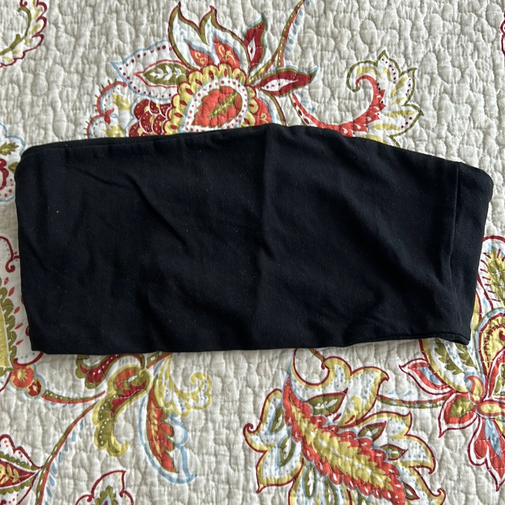 H&M Black tube top size M